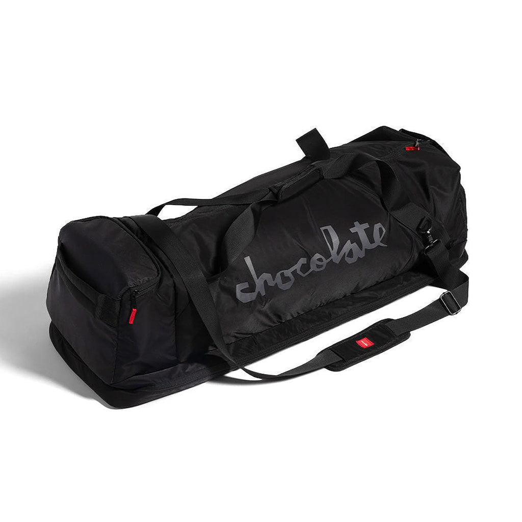 Chocolate Travel Duffle Bag - Black