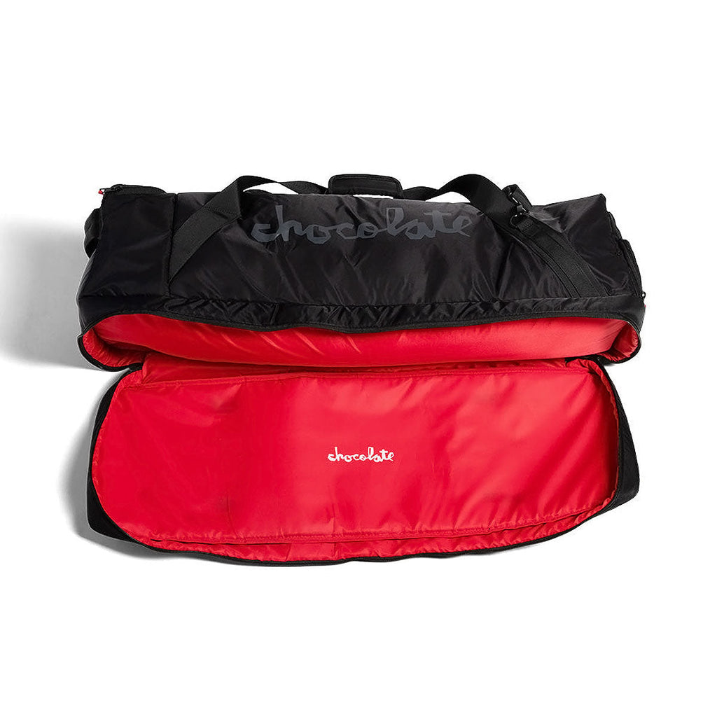 Chocolate Travel Duffle Bag - Black