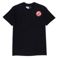 Chocolate White Lines Pocket T-Shirt - Black