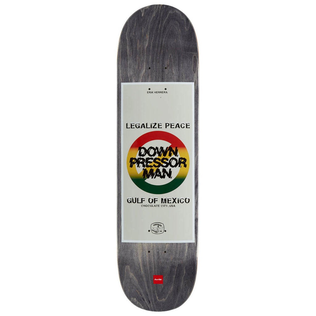 Chocolate Herrera Know Your Rights Skateboard Deck - 8.375"