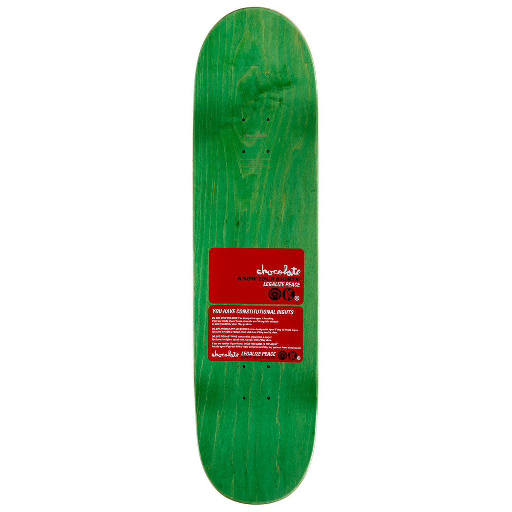 Chocolate Herrera Know Your Rights Skateboard Complete - 8.375"