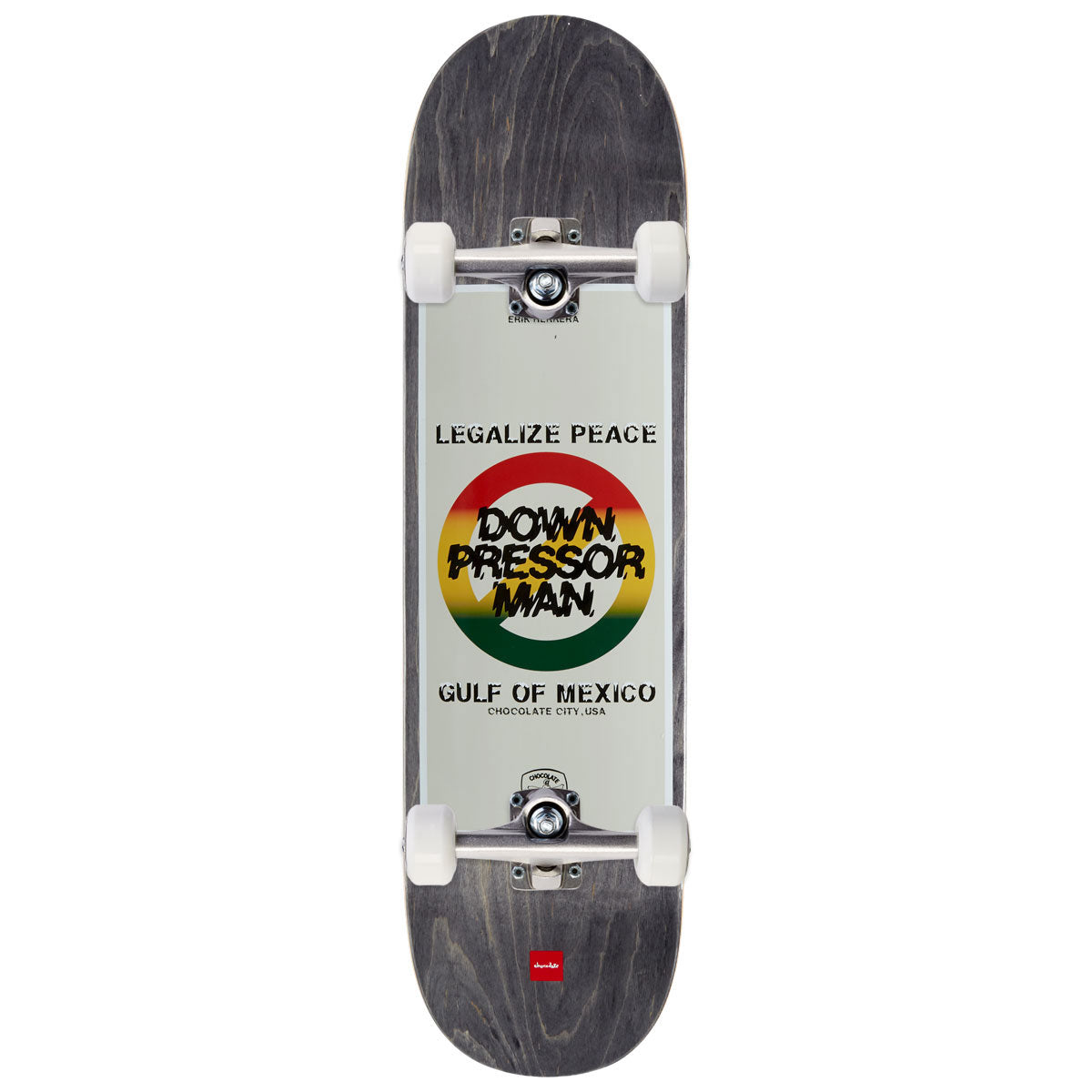 Chocolate Herrera Know Your Rights Skateboard Complete - 8.375"