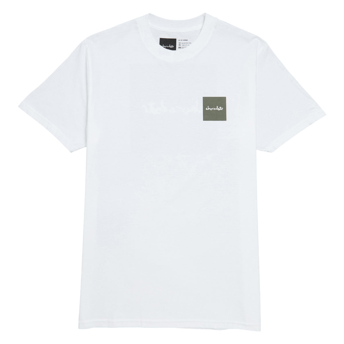 Chocolate OG Square T-Shirt - White II