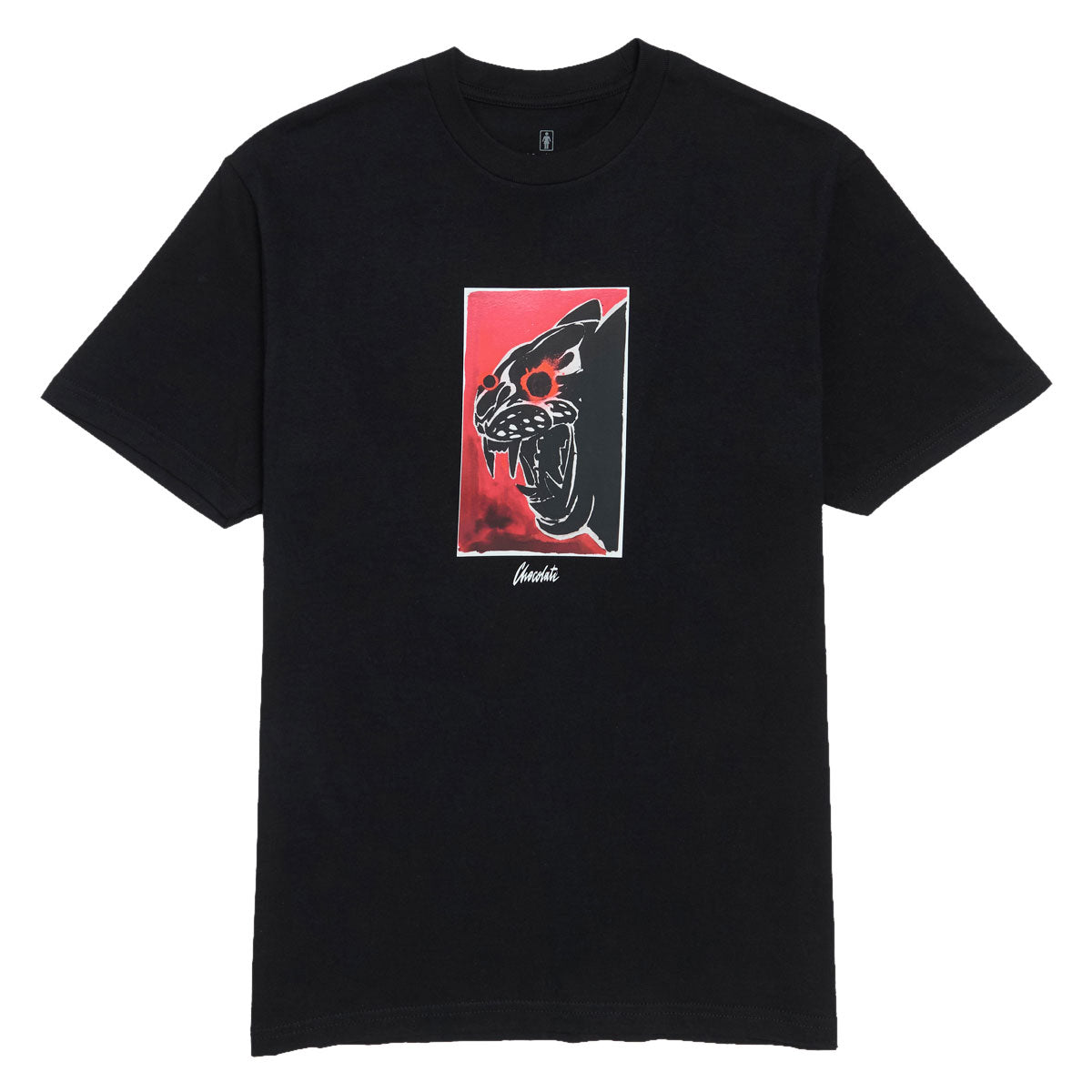 Chocolate Swanski Panther T-Shirt - Black