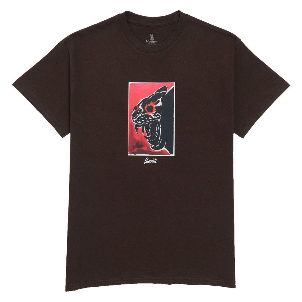 Chocolate Swanski Panther T-Shirt - Brown