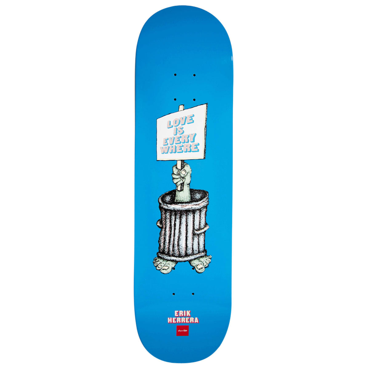 Chocolate Herrera World Is Yours Skateboard Deck - 8.375"