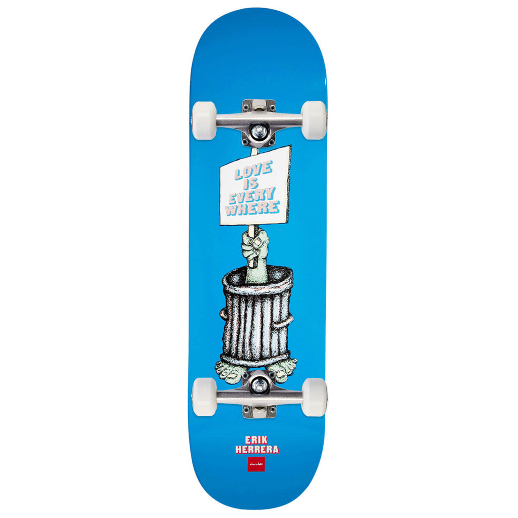 Chocolate Herrera World Is Yours Skateboard Complete - 8.375"