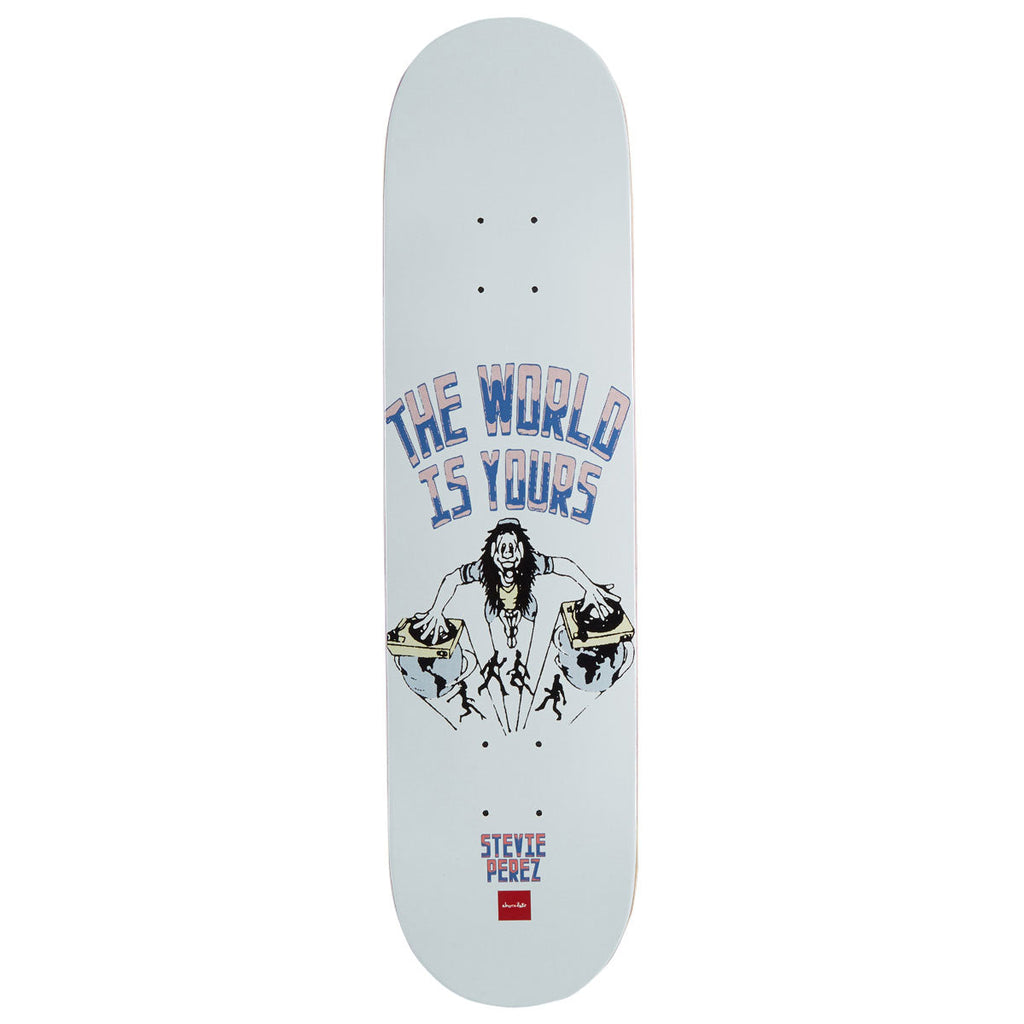 Chocolate Perez World Is Yours Skateboard Deck - 7.75"