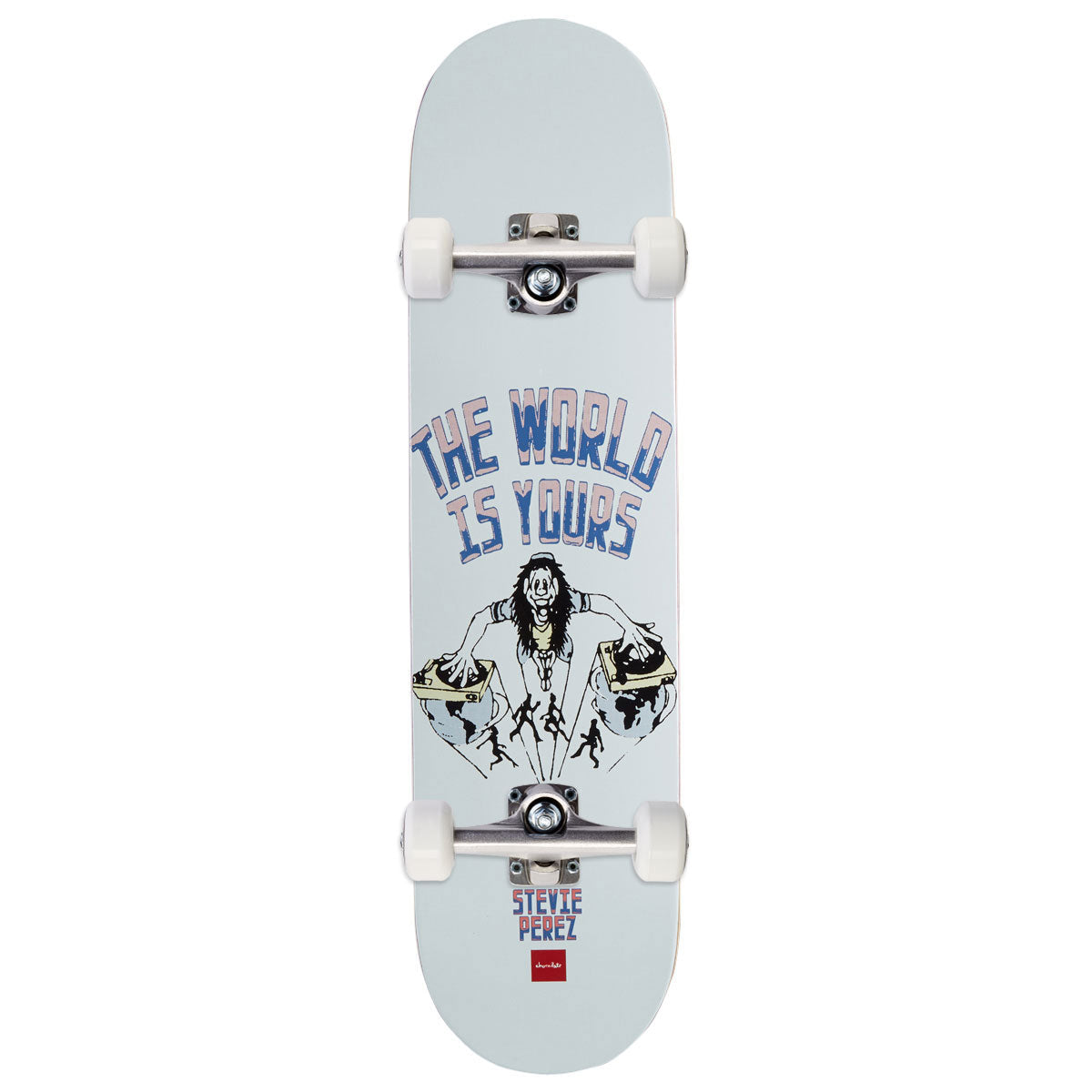 Chocolate Perez World Is Yours Skateboard Complete - 7.75"