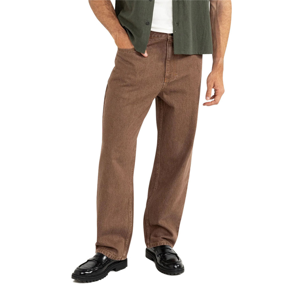 Rhythm Sundowner Denim Jeans - Tobacco