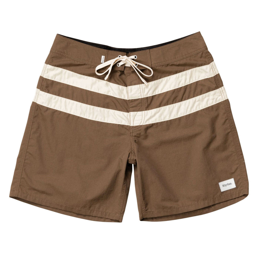 Rhythm Twin Fin Boardshorts - Earth