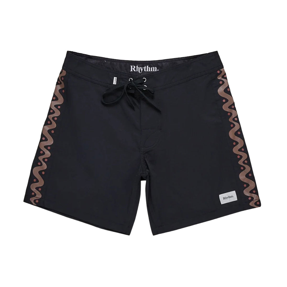 Rhythm Snake Trials Boardshorts - Black