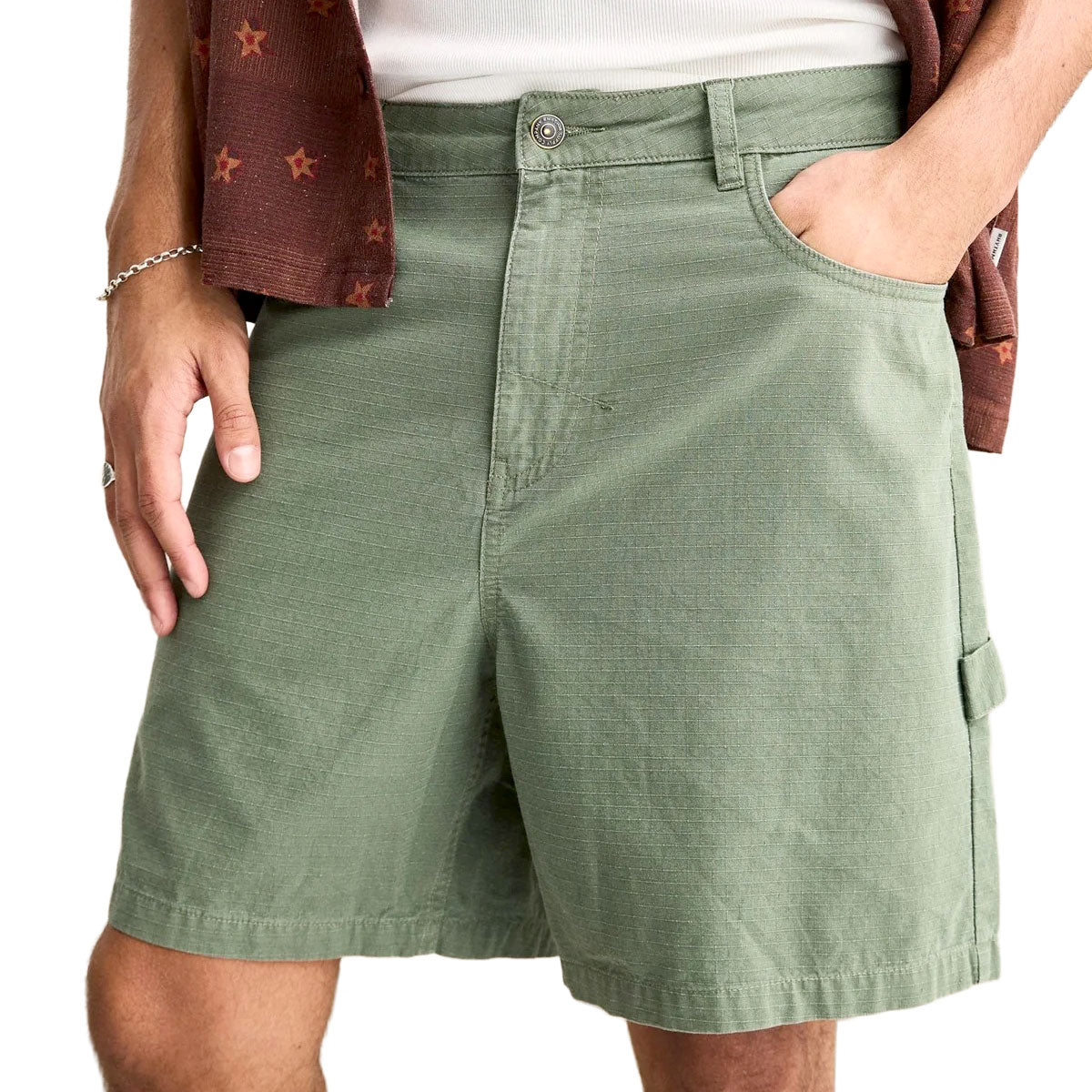 Rhythm Market Walk Shorts - Olive