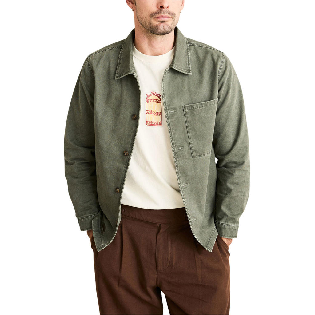 Rhythm Field Guide Long Sleeve Shirt - Stone