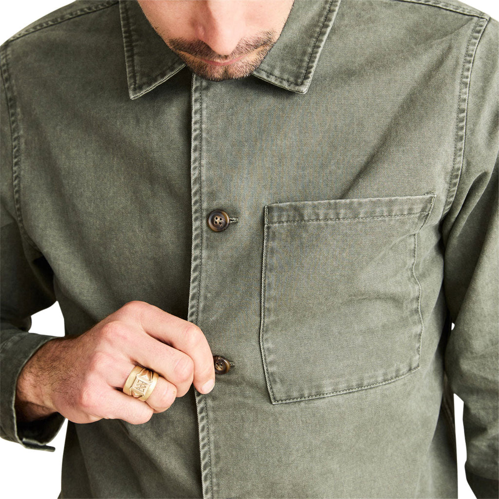 Rhythm Field Guide Long Sleeve Shirt - Stone