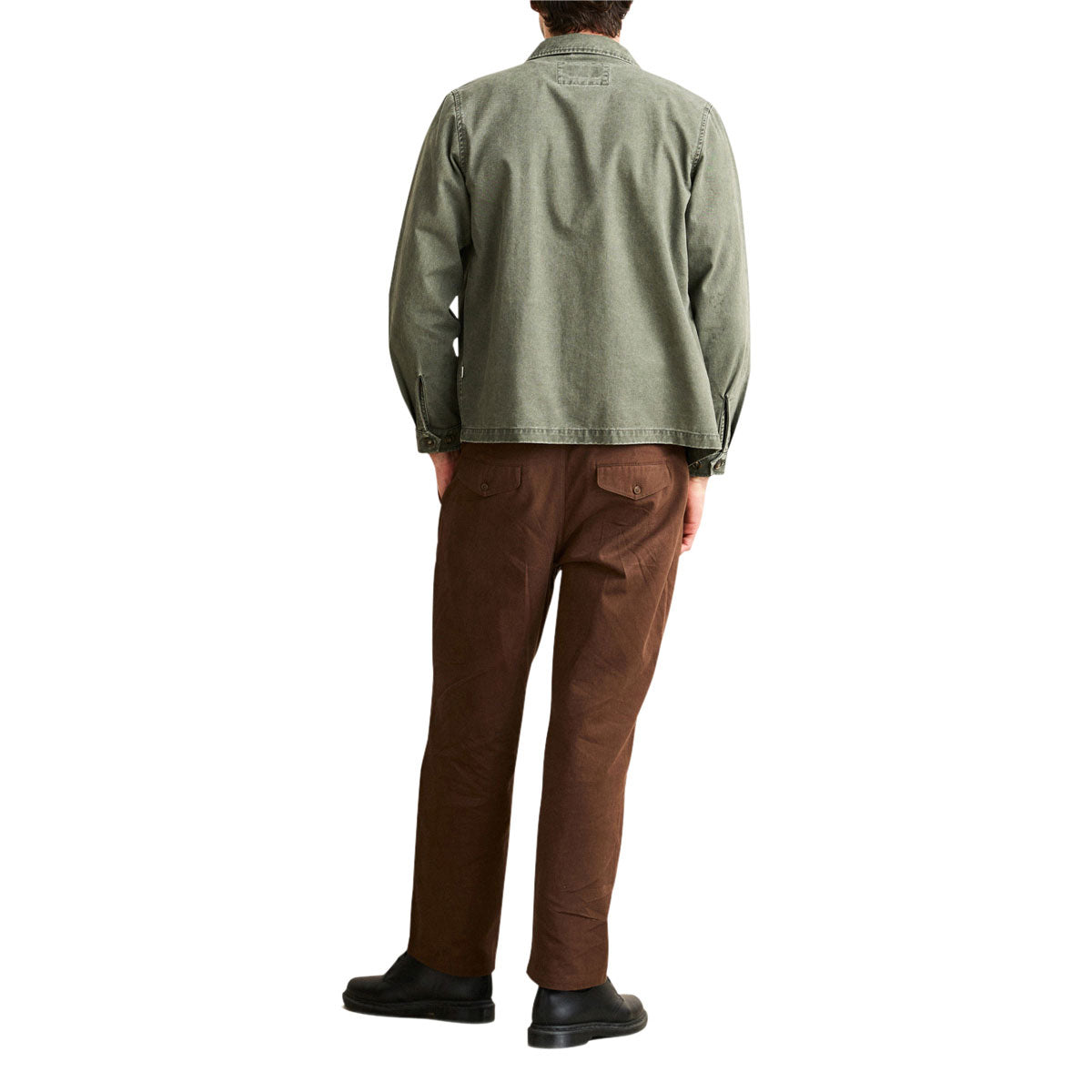 Rhythm Field Guide Long Sleeve Shirt - Stone