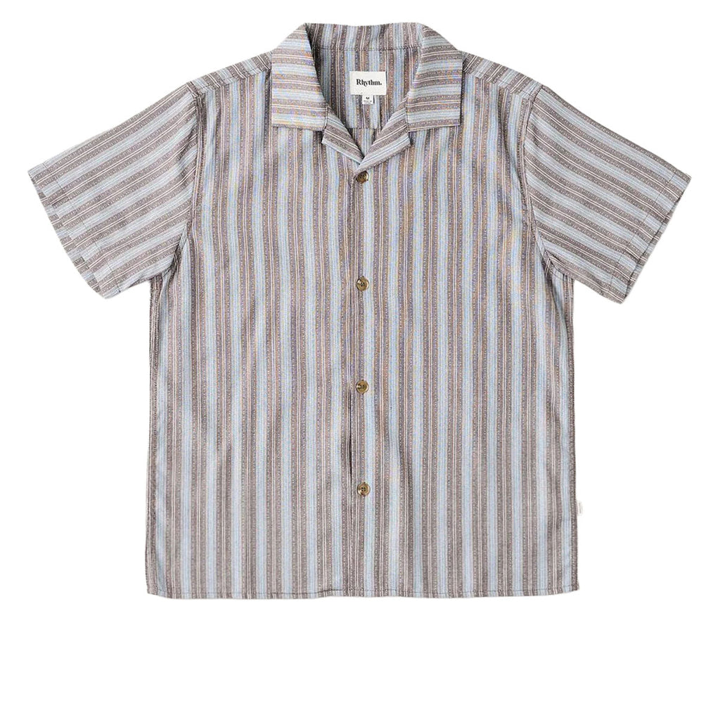Rhythm Vacation Stripe Shirt - Chocolate