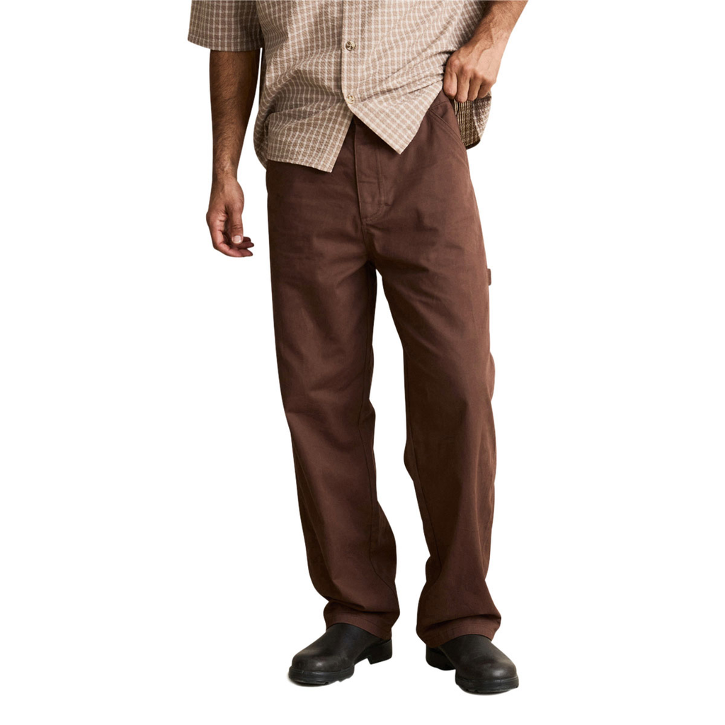 Rhythm Twill Carpenter Pants - Brown