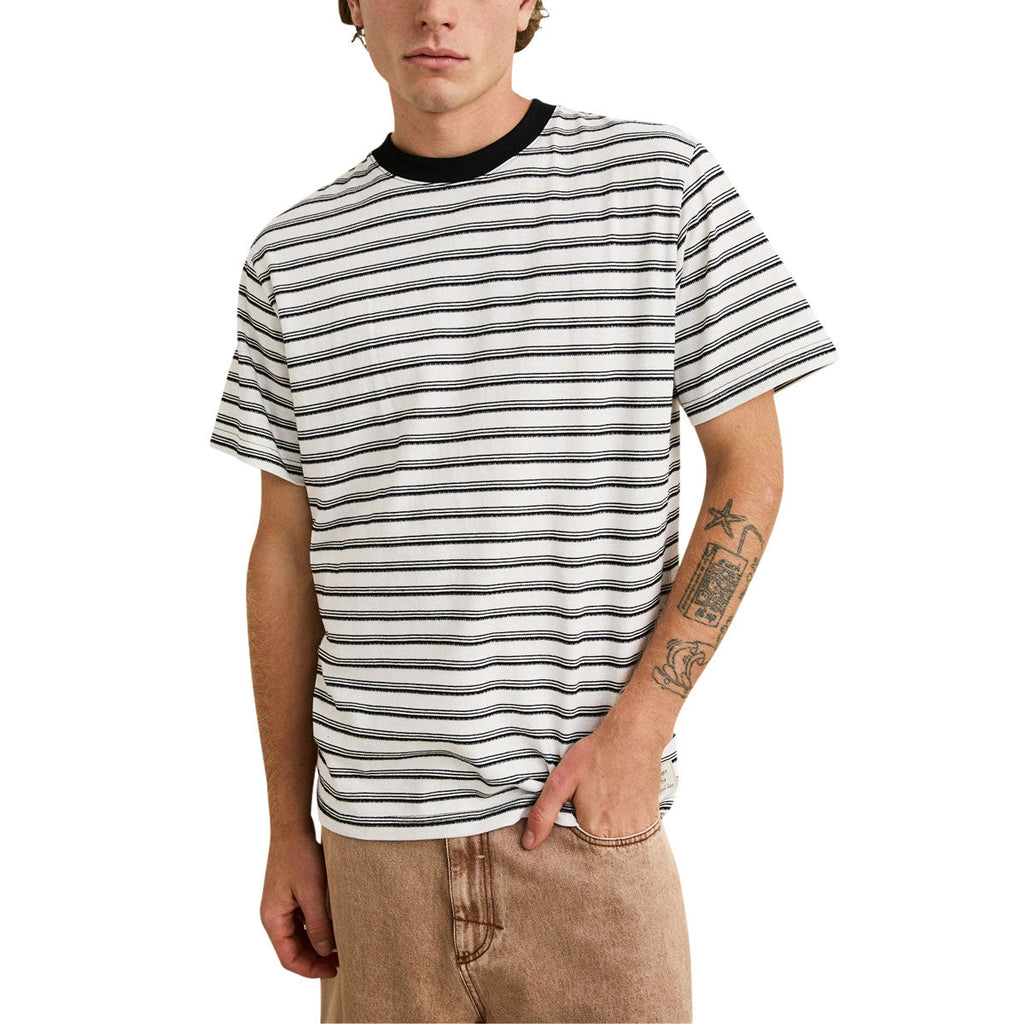 Rhythm Vintage Stripe T-Shirt - Natural 2026