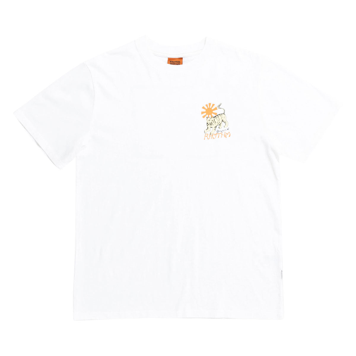 Rhythm Tiger Vintage T-Shirt - Vintage White