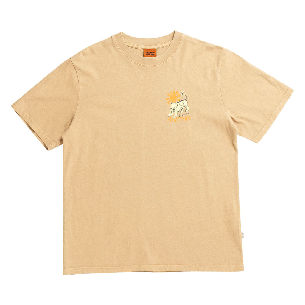 Rhythm Tiger Vintage T-Shirt - Sand