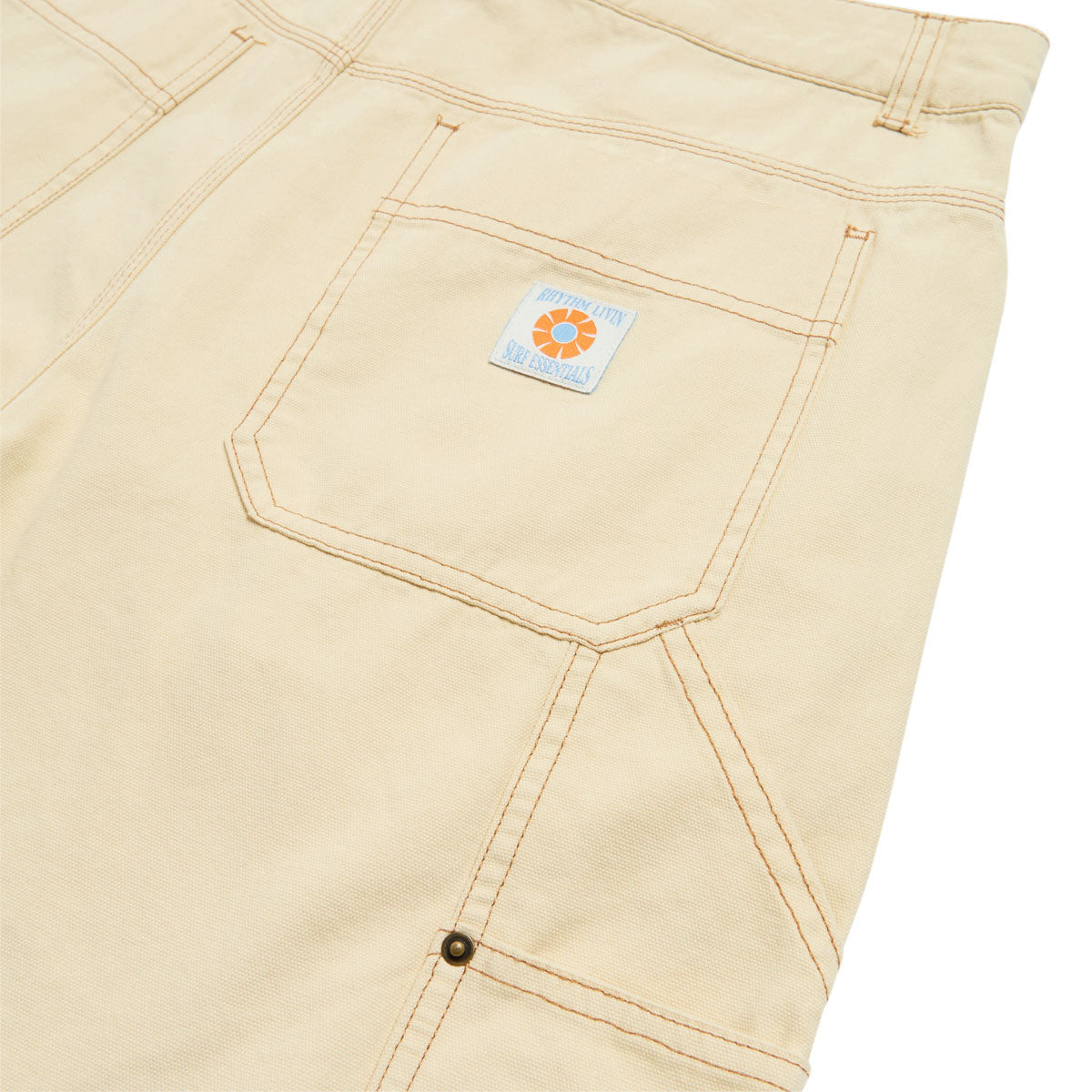 Rhythm Depot Shorts - Ecru