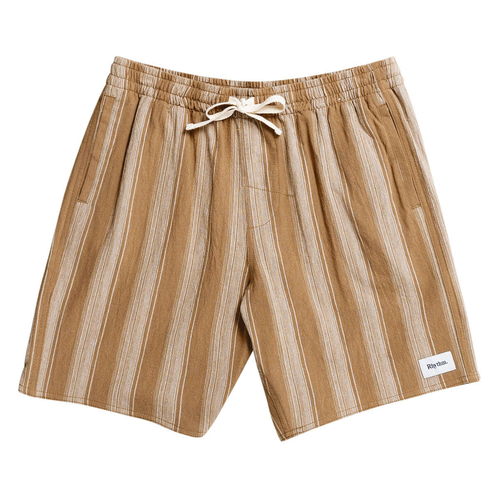 Rhythm Jacquard Stripe Jam Shorts - Sand
