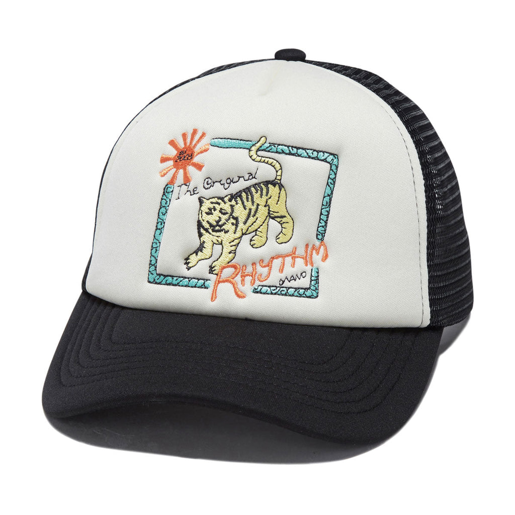 Rhythm Tiger Trucker Hat - Black