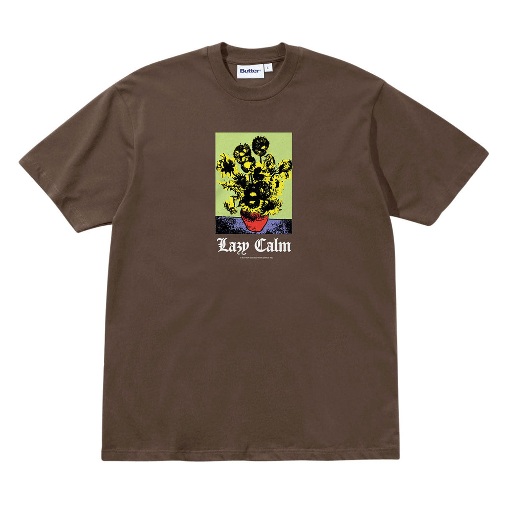 Butter Goods Lazy Calm T-Shirt - Brown