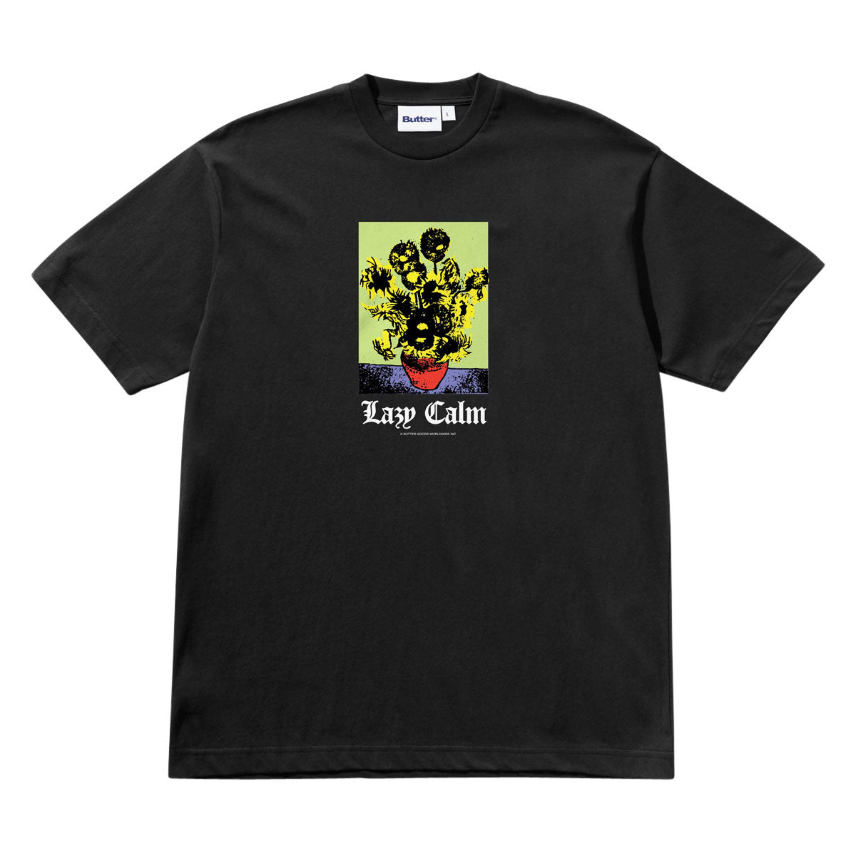 Butter Goods Lazy Calm T-Shirt - Black
