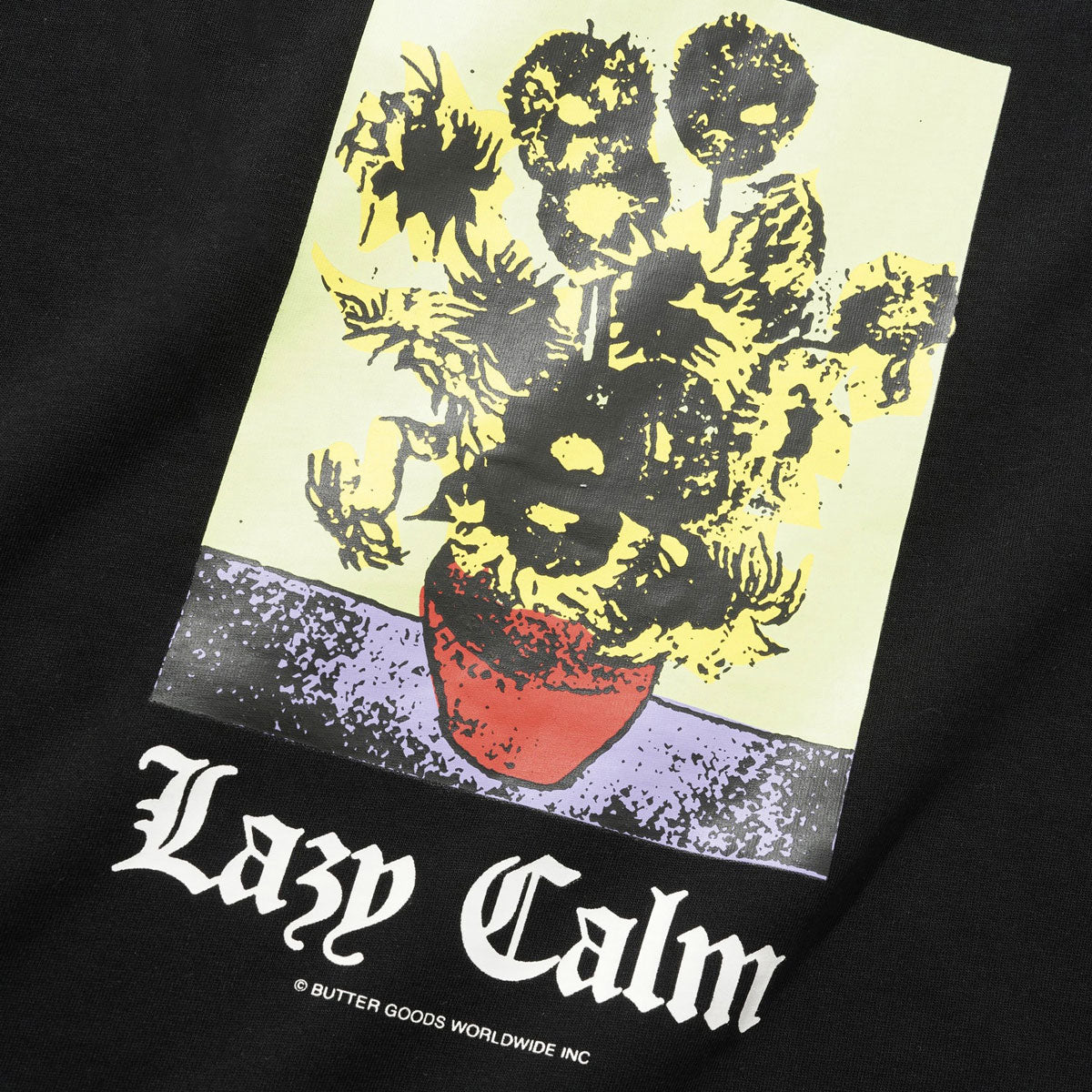 Butter Goods Lazy Calm T-Shirt - Black