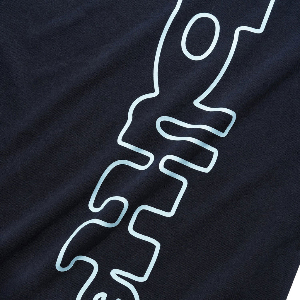 Butter Goods Warped T-Shirt - Navy