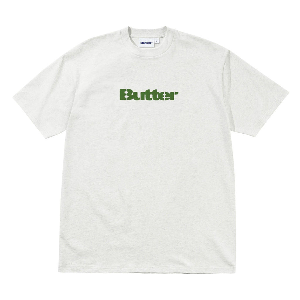 Butter Goods Stencil Logo T-Shirt - Ash