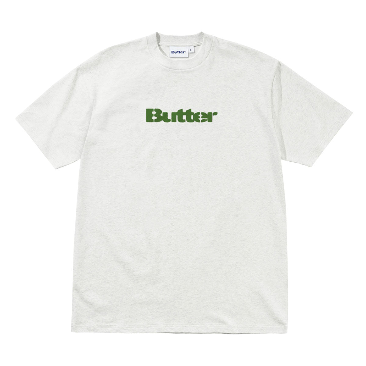 Butter Goods Stencil Logo T-Shirt - Ash