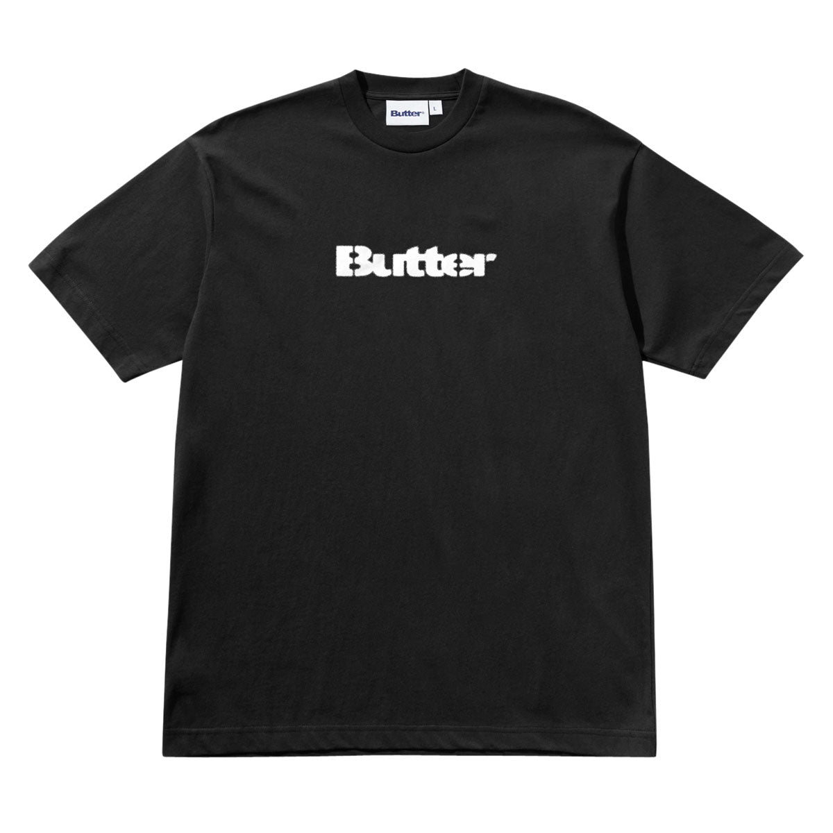 Butter Goods Stencil Logo T-Shirt - Black