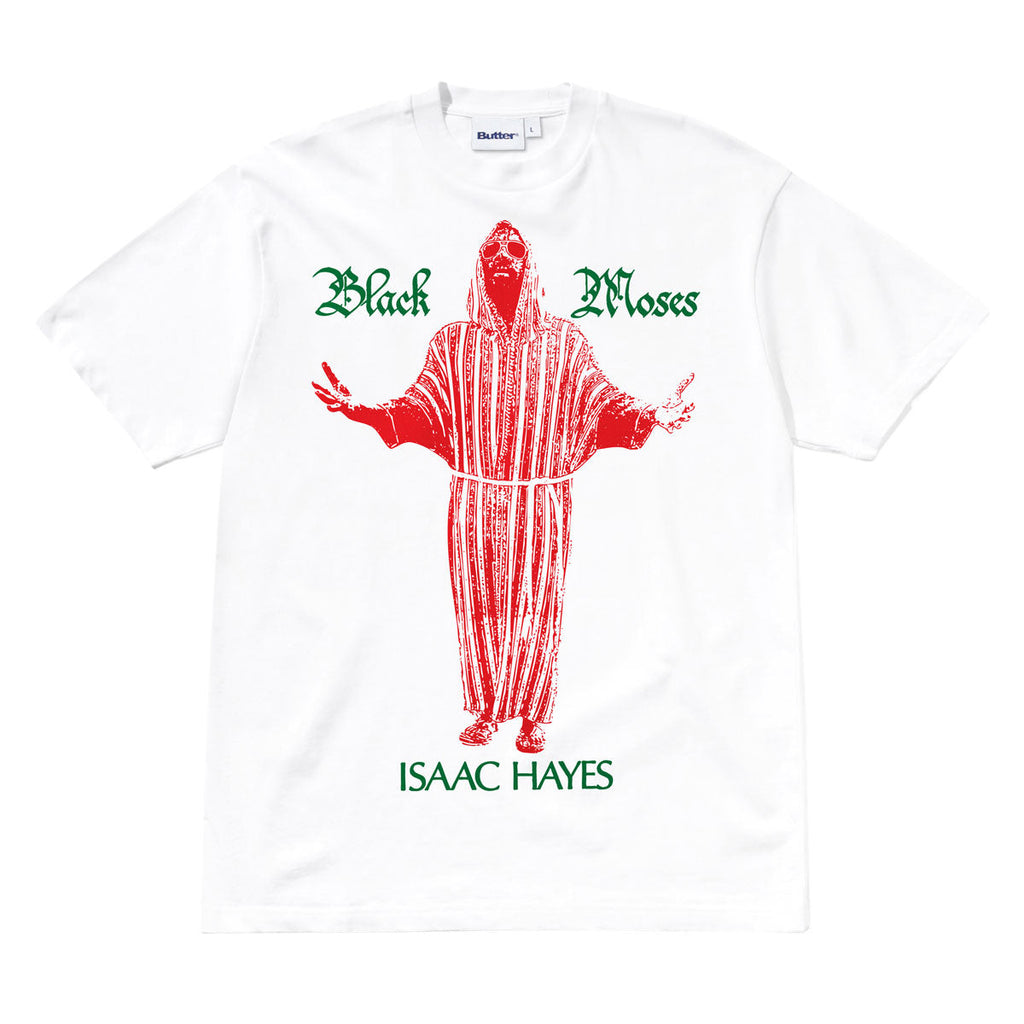 Butter Goods Black Moses T-Shirt - White