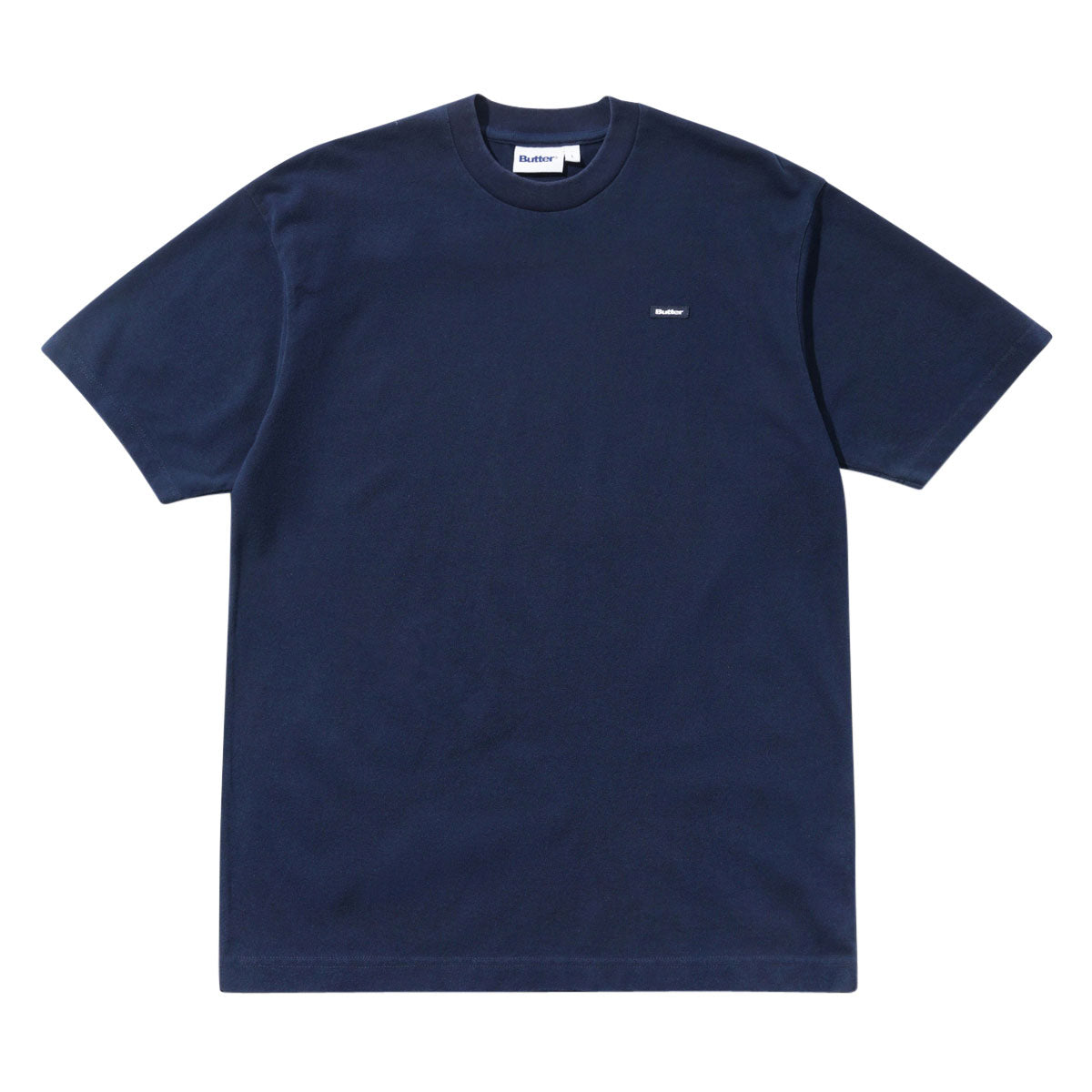 Butter Goods Pique T-Shirt - Dark Blue