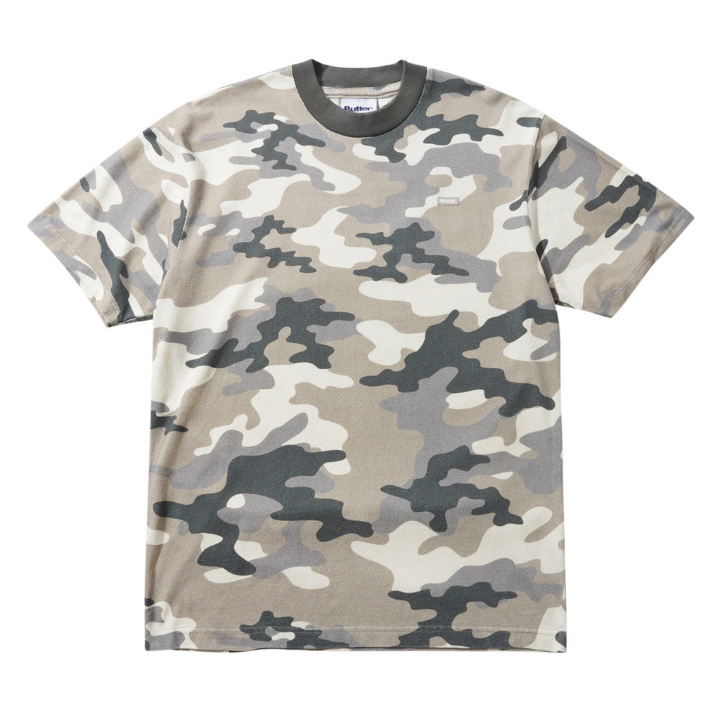 Butter Goods Pique T-Shirt - Winter Camo