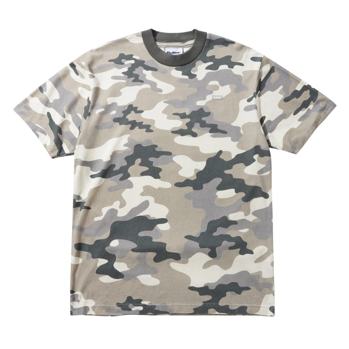 Butter Goods Pique T-Shirt - Winter Camo