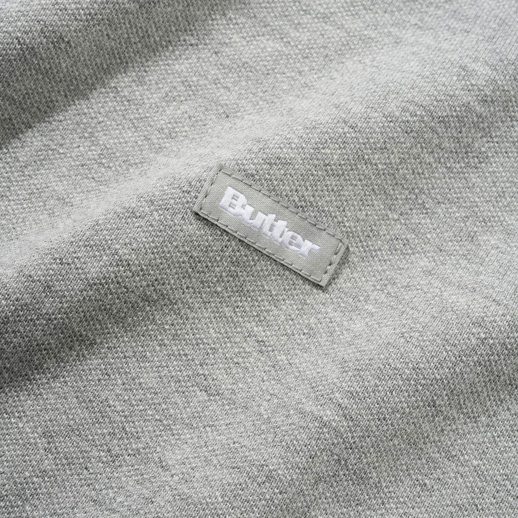 Butter Goods Pique T-Shirt - Ash
