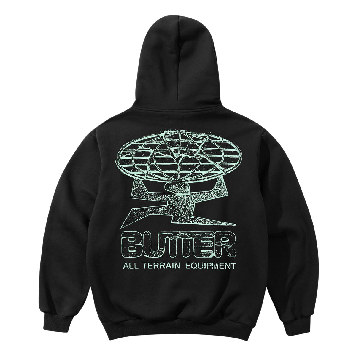 Butter Goods Terrain Hoodie - Black