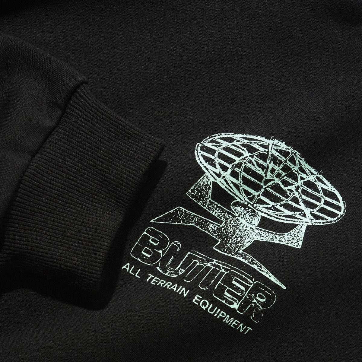 Butter Goods Terrain Hoodie - Black