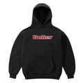Butter Goods Ripstop Logo Applique Hoodie - Black