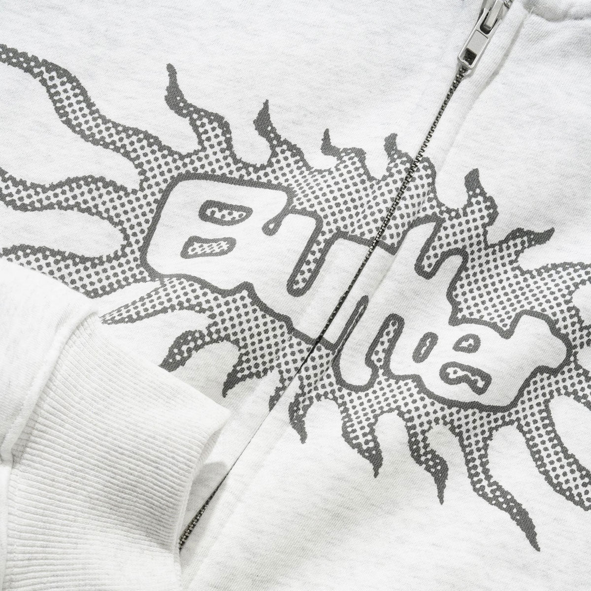 Butter Goods Solar Zip-Thru Hoodie - Ash