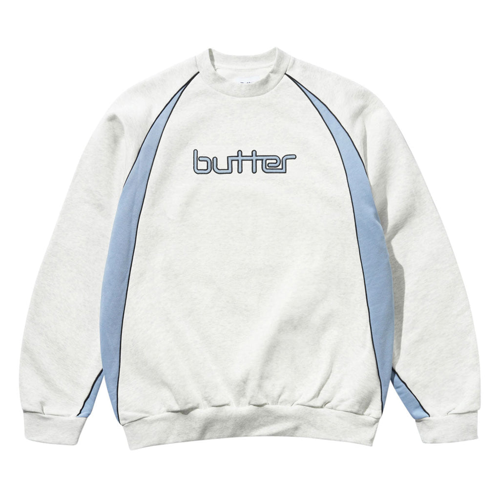 Butter Goods Match Crewneck Sweatshirt - Ash