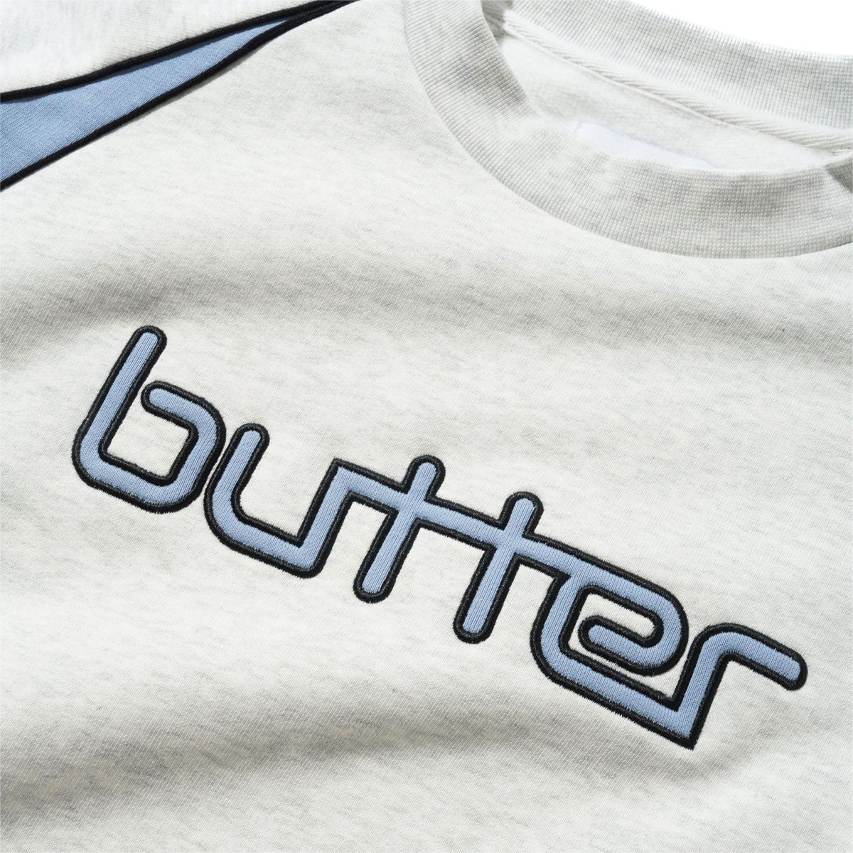 Butter Goods Match Crewneck Sweatshirt - Ash