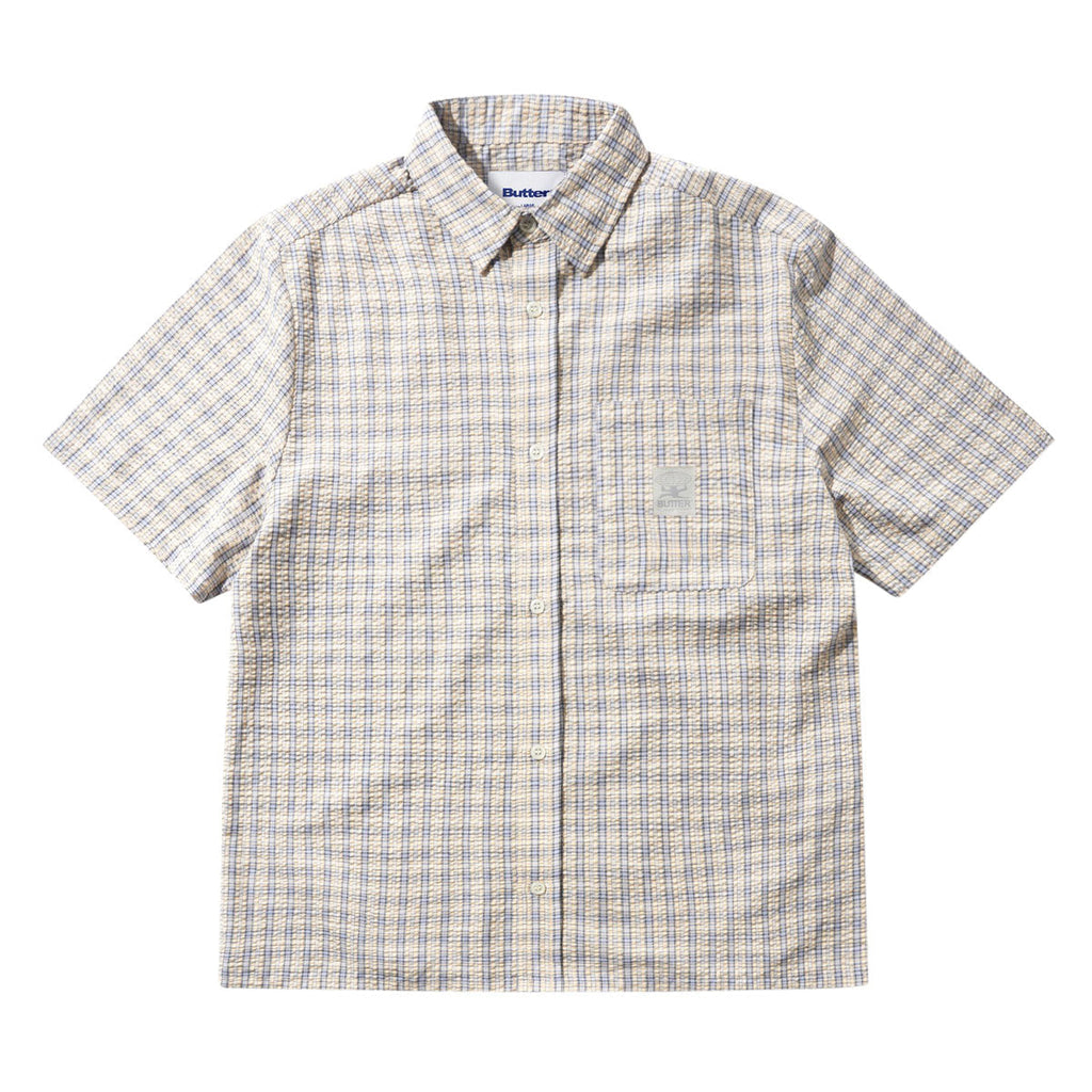 Butter Goods Equipment Shirt - Blue/Yellow