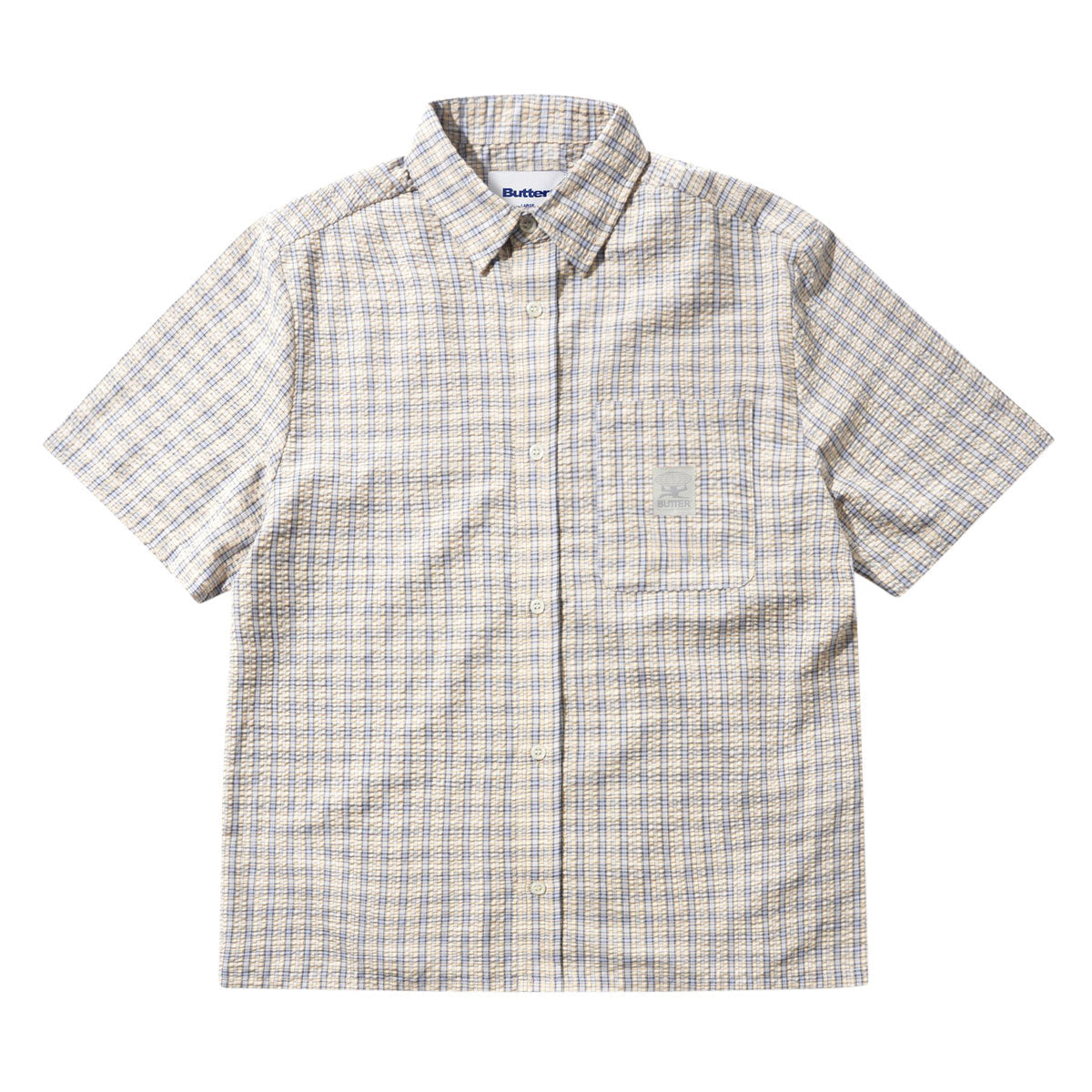 Butter Goods Equipment Shirt - Blue/Yellow