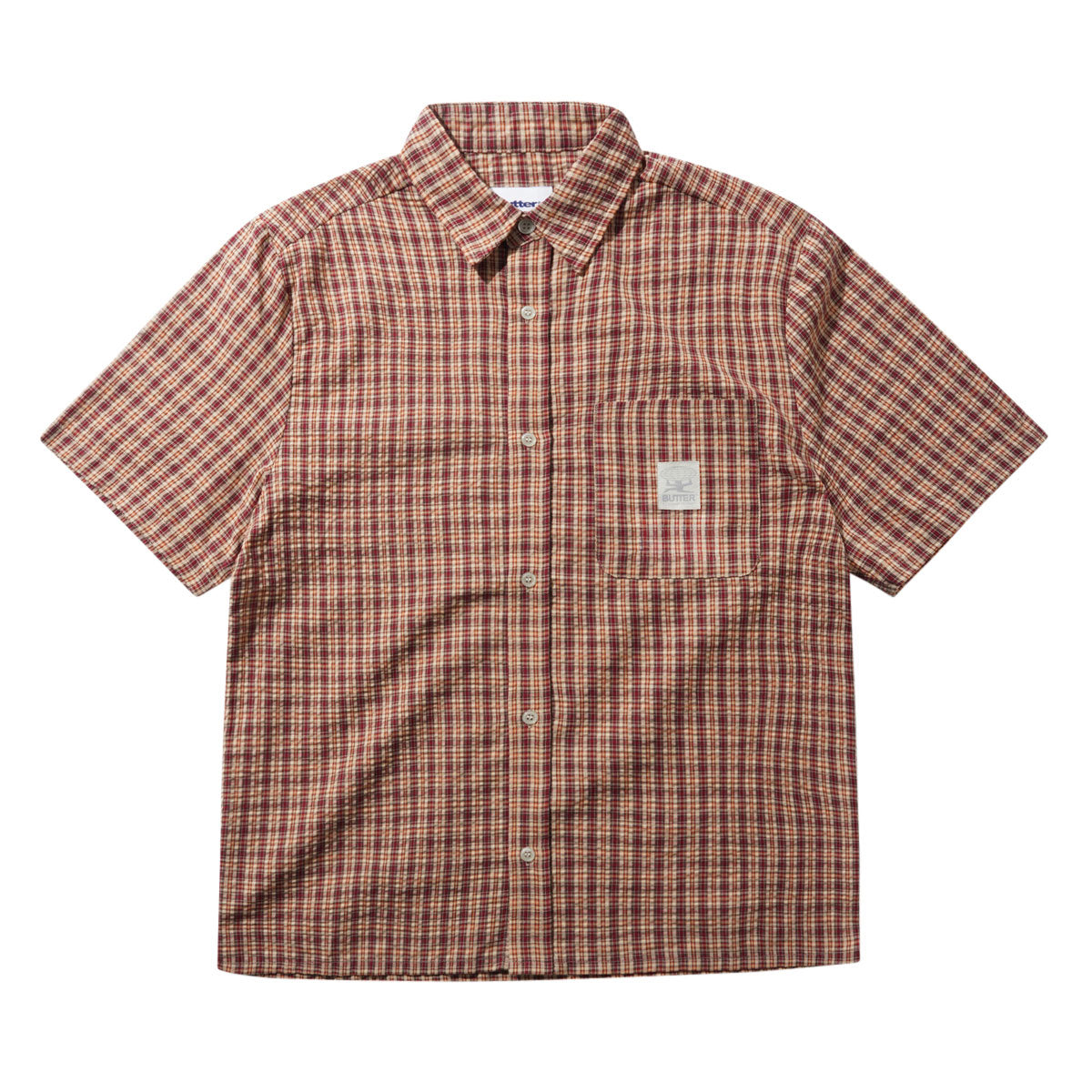 Butter Goods Equipment Shirt - Red/Yellow