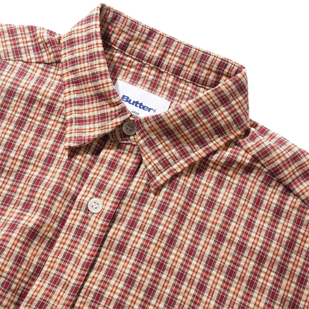 Butter Goods Equipment Shirt - Red/Yellow
